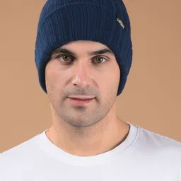 Cantabil Men Self Design Beanie-image-34