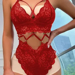 Krelin Women Self Design Net Baby Doll-picture-25