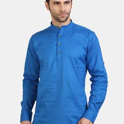EdinWolf Men Thread Work Pastels Kurta-picture-22