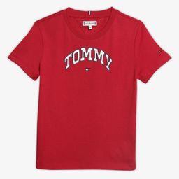 Tommy Hilfiger Girls Brand Logo Printed Pure Cotton T-Shirt-picture-25