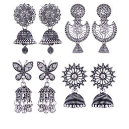 Sangria Alloy Silver-Plated Earrings-image-63