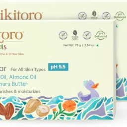 Kids Nourishing Bath Bar with Murumuru Butter, Almond Oil and Vegan (4-10 Years)-image-52