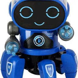 Dancing Pioneer Bot Robot for Kid Colorful LED Lights, Music, All-Direction 360°-72