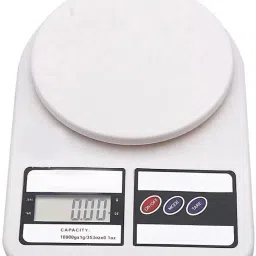 texla 1 gm TO 10 kg electronic kitchen scale(white) Weighing Scale-15