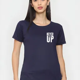 TRENDSATTIRE Typography Printed Round Neck Sports T-shirt-image-58