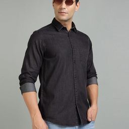Richlook Classic Fit Long Sleeves Cotton Casual Shirt-image-39