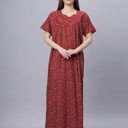 QUIRA Printed Maxi Nightdress-image-19