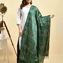 swatika Bandhani Printed Dupatta-35