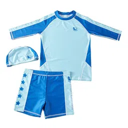 StyleCast x Revolte Boys Printed Round Neck Swim Set-55