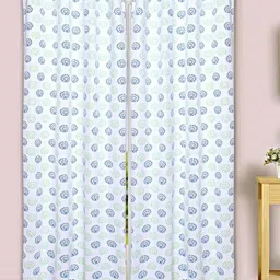 Dekor World Multicoloured Set of 2 Long Door Curtain-52