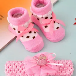 SHOP FRENZY Girls Cotton Booties-image-61