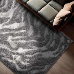 Sapana Carpet-Mats Grey Traditional Shaggy Polyester Carpet-picture-24