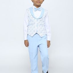YK Boys Single-Breasted 3-Piece  Suit-image-29