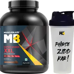 Super XXL, For Muscle with Shaker Weight Gainers/Mass Gainers-17