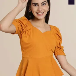 Tromko Puff Sleeve Top-picture-22