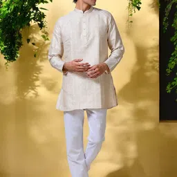 TATTVA Men Thread Work Kurta-picture-10