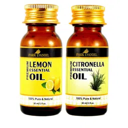 Park Daniel Premium Lemon Essential Oil With Citronella Oil - 30 ml Each-35