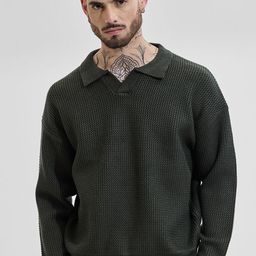 Snitch Men Shirt Collar Long Sleeves Pullover-picture-51