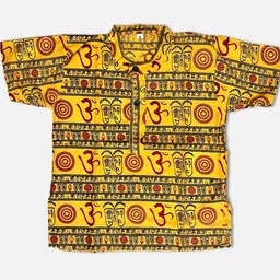PK HUB Boys Printed Mandarin Collar T-shirt-47