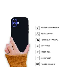 SPRIG Solid Printed iPhone 16 Plus Bumper Case Mobile Accessories image 2