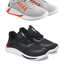 Spotwalk Men Mesh Running Shoes-picture-7