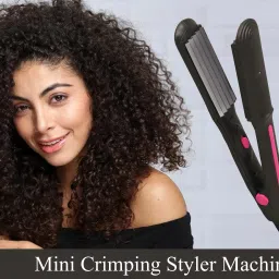 S2S New Professional Hair Crimper Beveled edge for Crimping Electric Hair Styler Electric Hair Styler-image-29