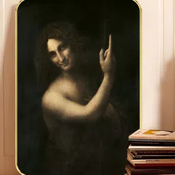 Livin'luxe Black & Beige Leonardo da Vinci Printed Wall Art-picture-33
