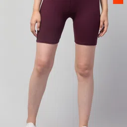 DRAXSTAR Women Pack Of 2 Skinny Fit Cycling Sports Shorts-picture-51