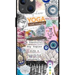 QRIOH Typography Printed iPhone 13 Mini Back Case Mobile Accessories-image-84