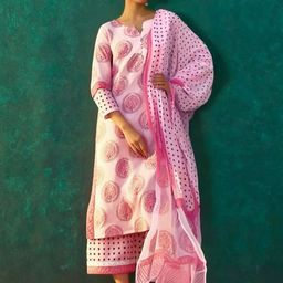 Anouk Rustic Women Ethnic Motifs Printed Kurta with Trousers & Dupatta-picture-18