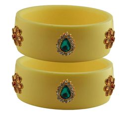 Vidhya Kangan Women Beige Bangle-picture-26