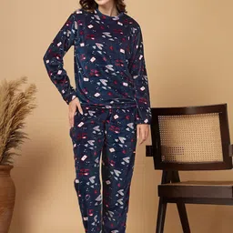 FABINALIV Women Printed Night suit-image-68