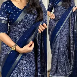 SAADHVI Printed Zari Saree-picture-47