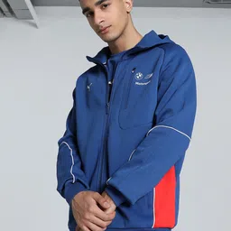 PUMA Motorsport Men Sporty Jacket with Patchwork-picture-24