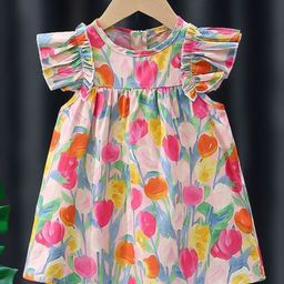 StyleCast Floral Printed Empire Dress-picture-20