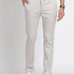 Turtle Men Printed Relaxed Tapered Fit Chinos Trousers-image-80