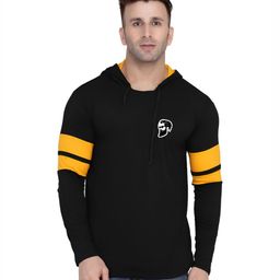 BEYOU FASHION Men Hooded Slim Fit T-shirt-picture-34