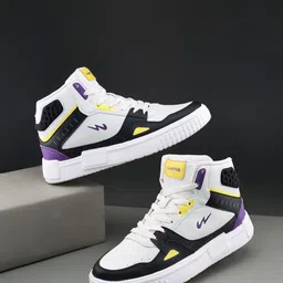 Campus Men Colourblocked PU Sneakers-44