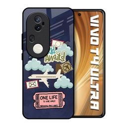 QRIOH Floral Printed Vivo T4 Ultra 5G Silicone Back Case-picture-24