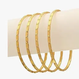 SGN fashion Gold Brass Bangles-picture-33