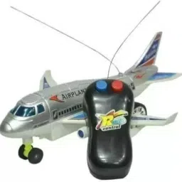 Plastic Airplane Toy Radio Control Running Plane/Moving Aeroplane With Light-picture-33