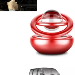 Multicolour Crystal Solar Power Air Freshner For Car Interior Fragrance-83 Portable Car Air Purifier-image-82