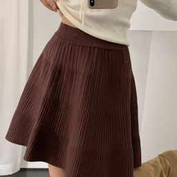 LULU & SKY Flared Mini Skirt-image-15