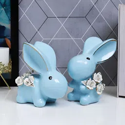 TAYHAA Blue Figurine Showpiece-image-35