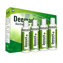 DEEMARK Set Of 4 Herbal Hair Oil Plus With Amla - 200 ml Each-53