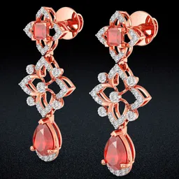 Joyalukkas Delicate Blossom Diamond Earrings -5.68 gm-image-48
