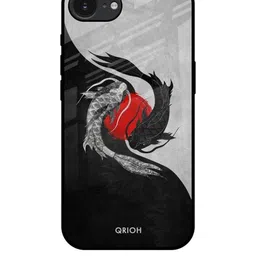 QRIOH Quirky Printed Apple iPhone 16e Back Case Mobile Accessories-image-29