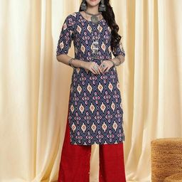 Ethnic basket Women Multicoloured Kurtas-picture-49