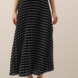 Chemistry Pleated A-Line Maxi Skirt-picture-18