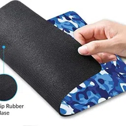 qivee BLUE PRINTED Mouse Pad Non-Slip Base MousePad for Computer MOUSEPADS Mousepad image 2